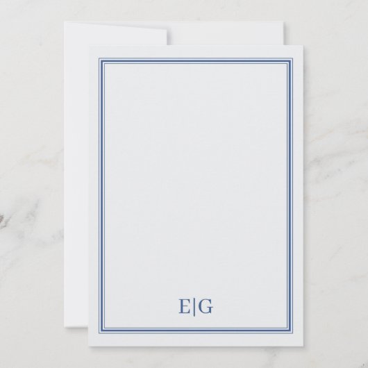 Invitation Monogramme moderne bat mitzvah sur cadre simple (Dos)