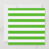 Invitation Monogramme moderne Grandes vertes Retrouvailles fa (Dos)