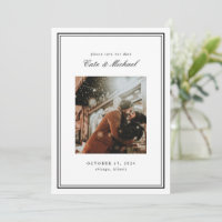 Monogramme noir et blanc Absolute Classic