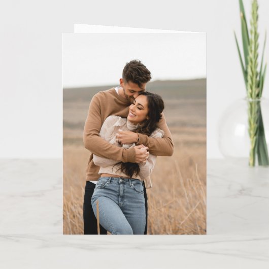 Invitation Monogramme noir et blanc Mariage élégant (Dos)