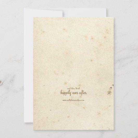 Invitation Monogramme Storybook (Dos)