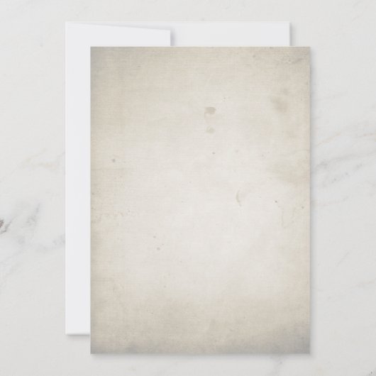 Invitation Monogramme Tourbillonnant| Mariage de calligraphie (Dos)