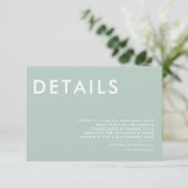 Invitation monogrammed, nom, (Debout devant)