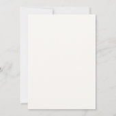 Invitation Monogrammes Feuilles Automne Crest Mariage moderne (Dos)