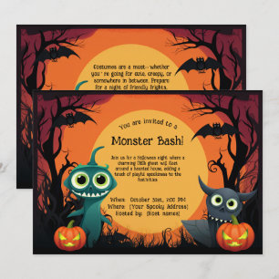 Invitation 👻 Monster Bash !
