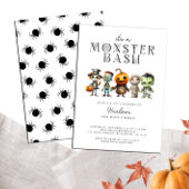 Invitation Monster Bash Frankenstein Halloween