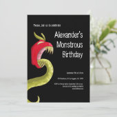 Invitation Monster Boys fête d'anniversaire (Debout devant)
