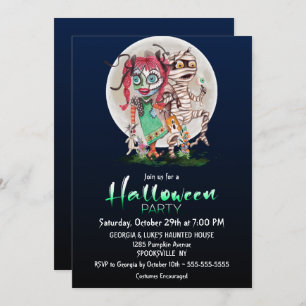 Invitation Monster Halloween