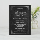 Invitation Monster Halloween (Debout devant)