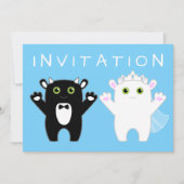 Invitation Monster Mariage (Devant)