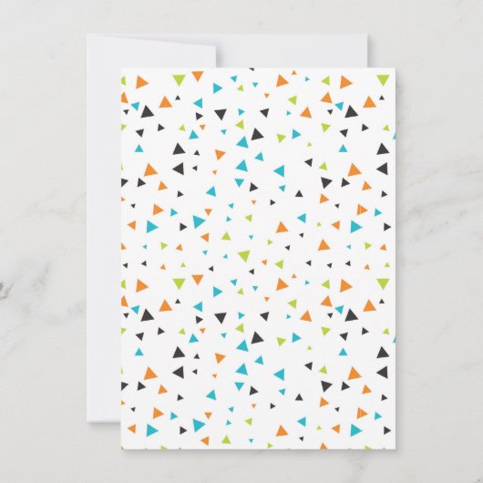 Invitation Monster Second Birthday, Invitation Mon (Dos)