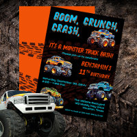 Monster Truck Bash Boy 11e fête d'anniversaire