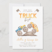 Invitation Monster Truck | Camions (Devant)