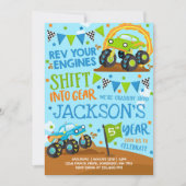 Invitation Monster Truck Monster Truck Anniversair (Devant)