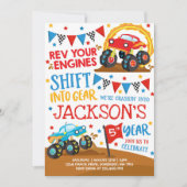 Invitation Monster Truck Monster Truck Anniversair (Devant)