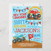 Invitation Monster Truck Monster Truck Anniversair (Devant)