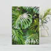 Invitation Monstera Feuilles, Limahuli Gardens, Kauai, Hawaii (Debout devant)