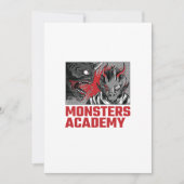 INVITATION MONSTERS ACADEMY (Devant)