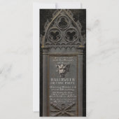 Invitation Monstre d'horreur Halloween Cimetière de fête Tomb (Devant)