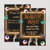 Invitation Monstre Mash (Devant / Derrière)