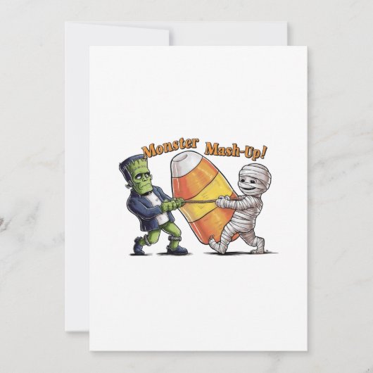 Invitation Monstre Mix-Up ! (Devant)