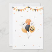 Invitation Monstres Spooktacular Halloween Costume Anniversai (Dos)