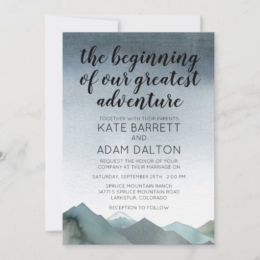 Invitation Mont Loving (Devant)