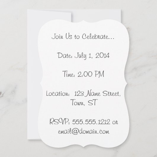 Invitation Montana (Dos)