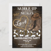 Invitation Monter à cheval dernière fête de bachelorette occi (Devant)