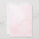 Invitation Montez et partez ! Baby shower de ballon à air cha (Dos)