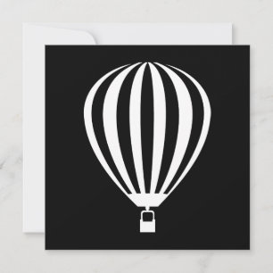 Invitation montgolfière