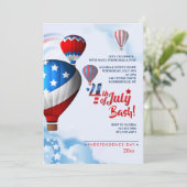 Invitation Montgolfières de la Fête de l'Indépenda (Debout devant)