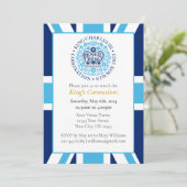 Invitation Montre de couronnement King Charles III | Célébrat (Debout devant)