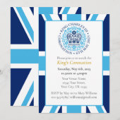 Invitation Montre de couronnement King Charles III | Célébrat (Devant / Derrière)