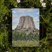 Invitation Monument national de la tour Devils Aquarelle