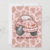 Invitation Moo Car (Devant)