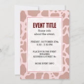 Invitation Moo Car (Dos)