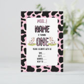 Invitation Moo je vais en tourner un (Debout devant)