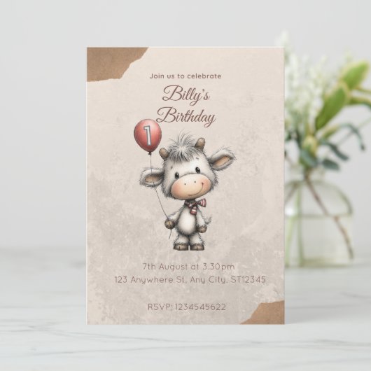 Invitation Moo Magic: Age One Edition! (Debout devant)