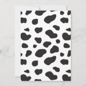 Invitation Moo Moo Je suis deux vaches Print Farm Girl 2e ann (Dos)