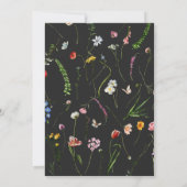 Invitation Moody Dutch Floral Wreath Fête des mariées (Dos)