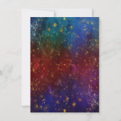 Invitation Moody Ombre | Bijoux ton Changement de plan Mariag (Dos)