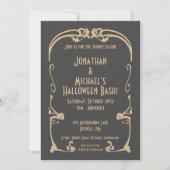 Invitation Moody Vintage Halloween (Devant)