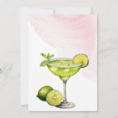 Invitation MooMoos & Margaritas Pink Birthday Party (Dos)