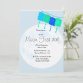 Invitation Moon Festival Chinese Autumn Festival (Debout devant)
