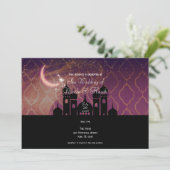 Invitation Moon Glow Arabe Nights Mariage marocain (Debout devant)