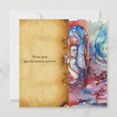 Invitation MORGANA, gemme de parchemin (Dos)