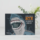 Invitation morsure de requin (Debout devant)