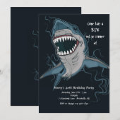 Invitation morsure de requin (Devant / Derrière)