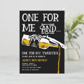 Invitation Mort à l'invitation de mes 20 ans (Debout devant)